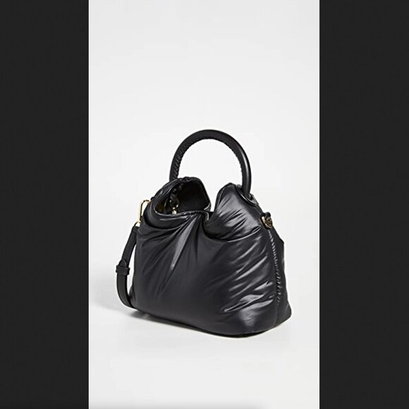 $445 NWT Elleme Baozi Puffer Bag In Black Nylon Shoulder Strap Shopbop RARE - Picture 5 of 13
